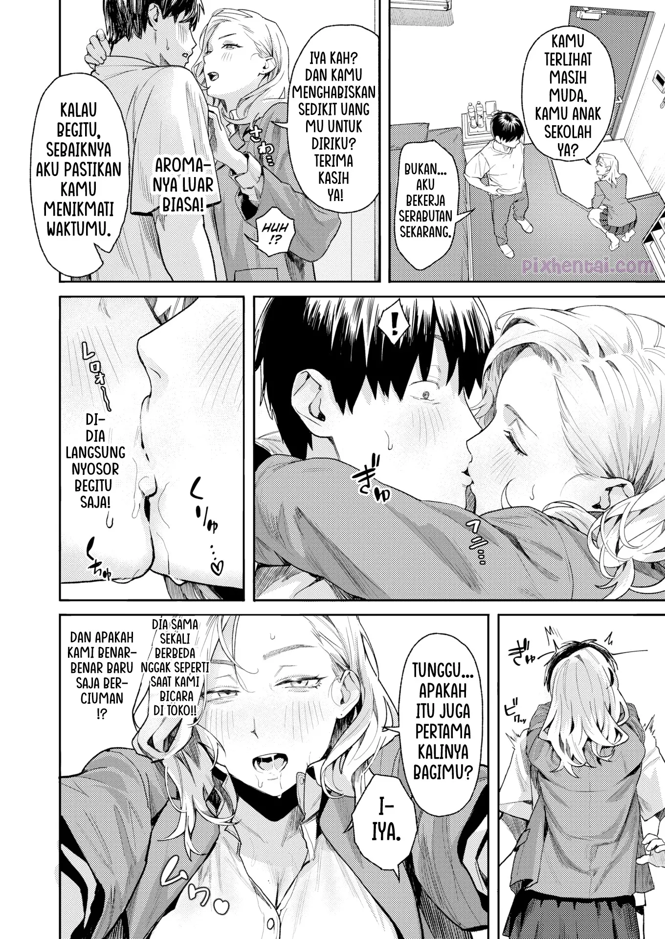Komik hentai xxx manga sex bokep Omise de au Onna I wanna be pampered by this hot MILF 8